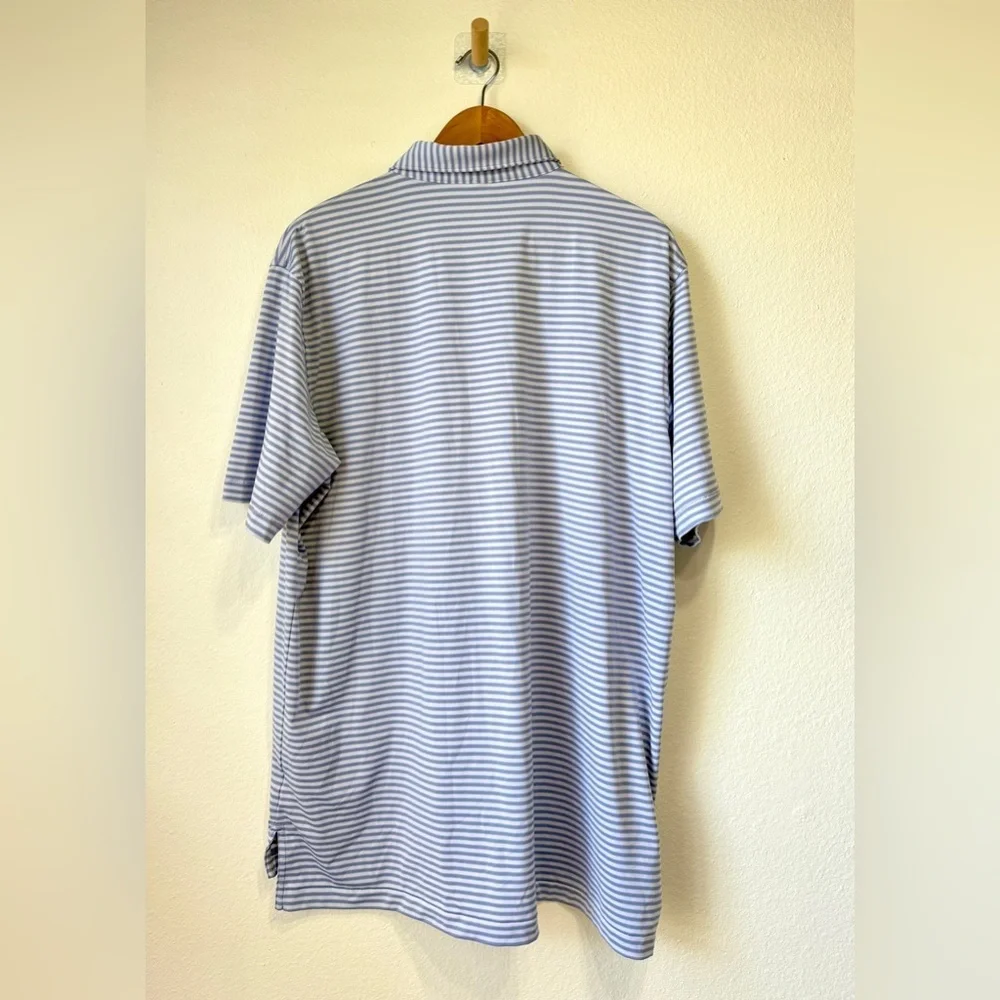 Peter Millar Summer Comfort Striped Polo Size XL